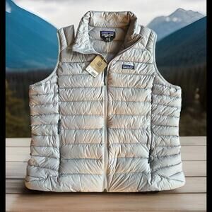 Patagonia Women's Down Sweater Vest, Color: Herring Grey, Size: XXL, NWT